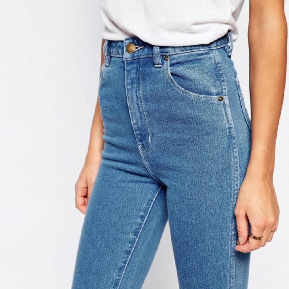 Rolla's Eastcoast High Waist Ankle Grazer Jeans